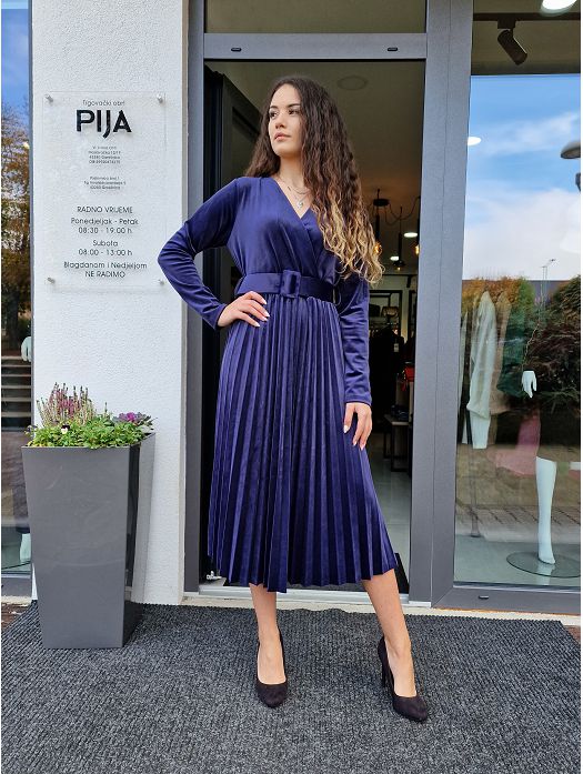 Haljina od pliša Luna