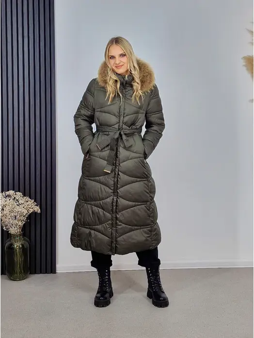 Jakna Sofy Maslinasto zelena