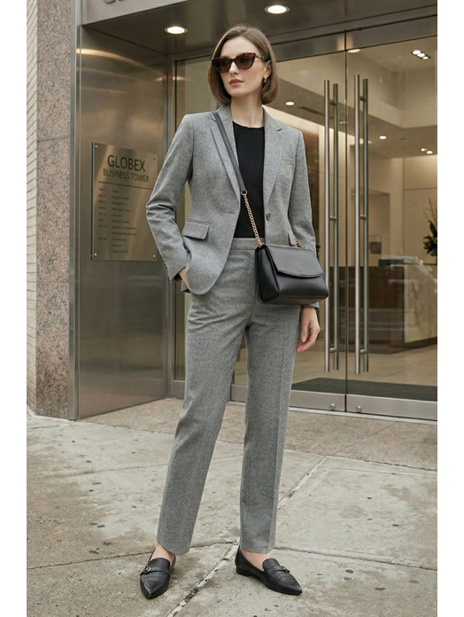 Komplet Best svijetlo sivi