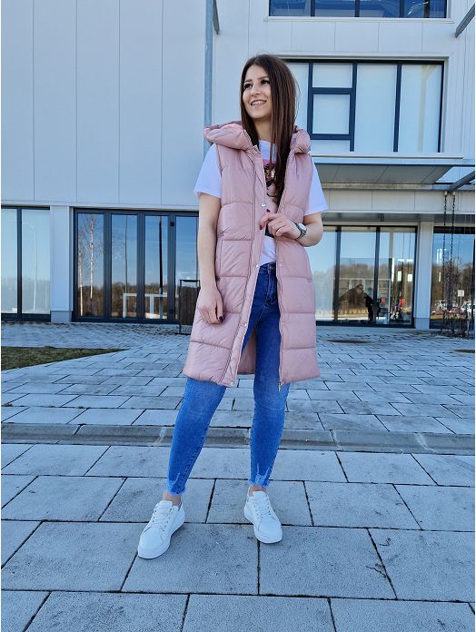 Prsluk Star puder roza