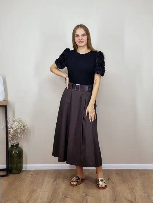 Suknja Mila s remenom