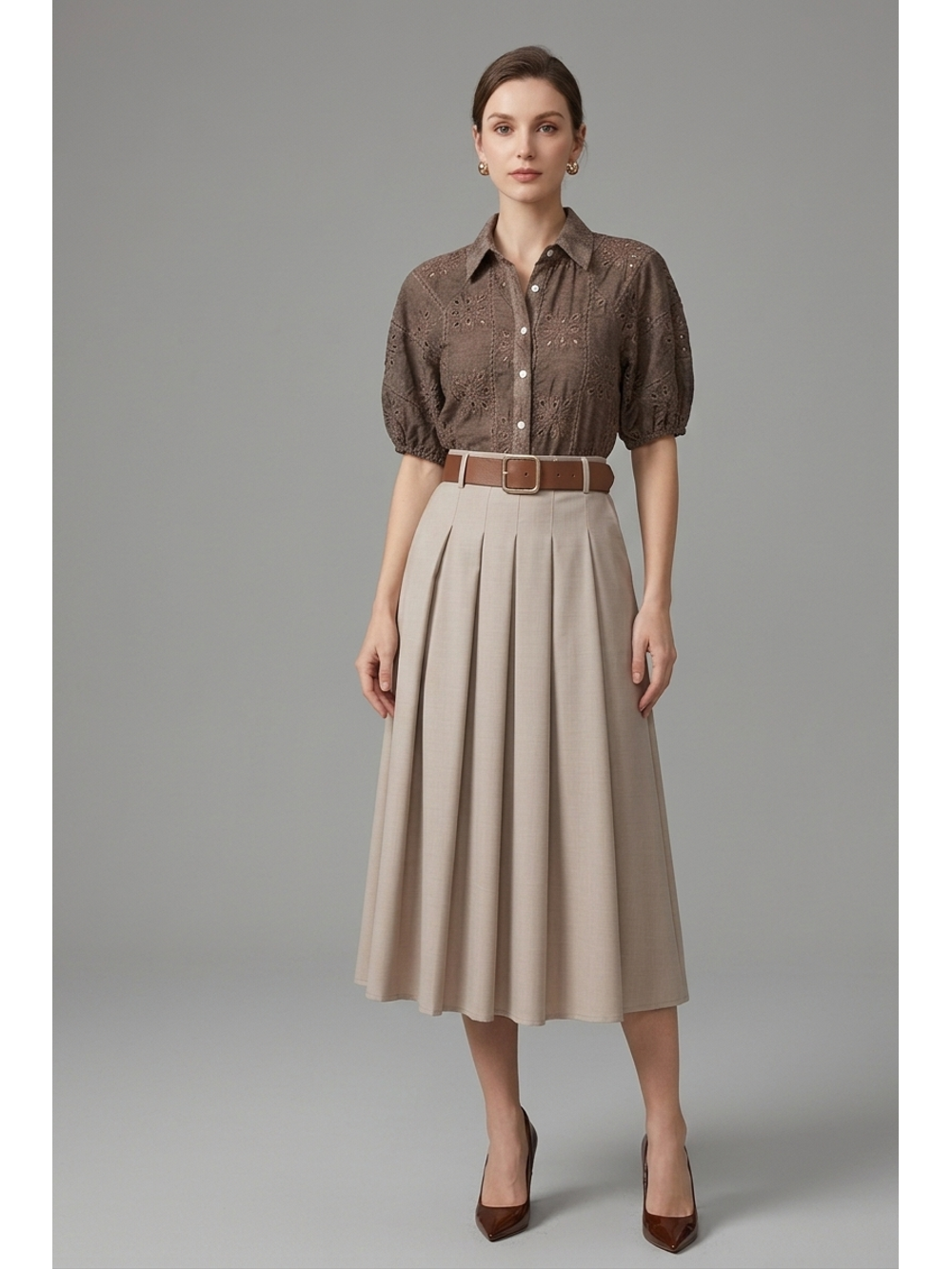 Suknja s remenom Fenny