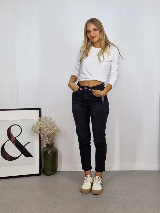Traper hlače mom fit SJ1560