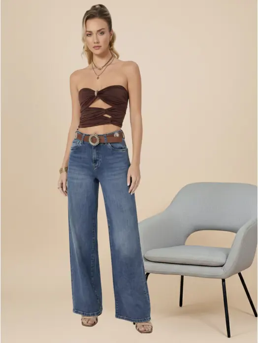 Traper hlače s remenom SJ1721-8