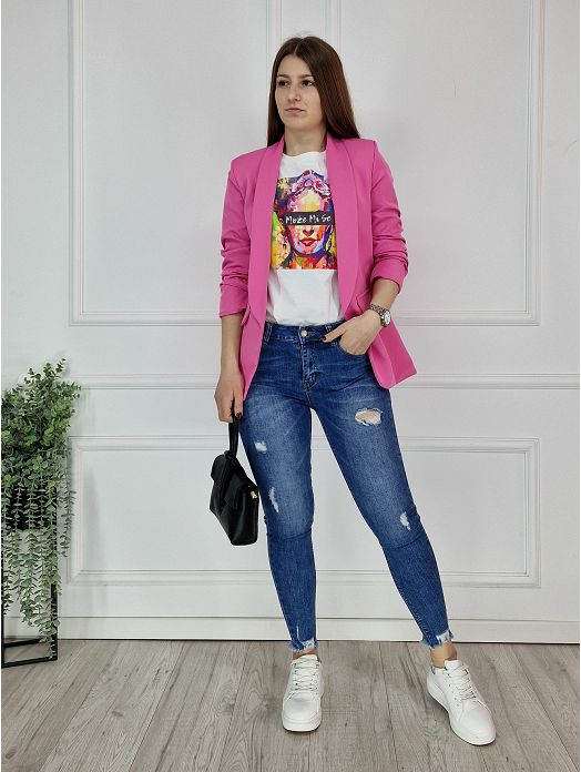 Ženski sako pink II