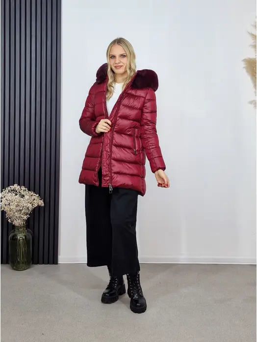 Zimska jakna Renee bordo