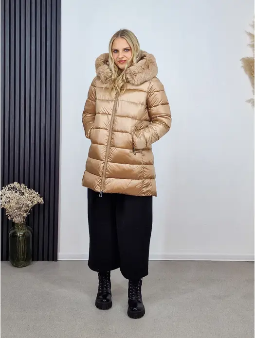 Zimska jakna Renee camelo 
