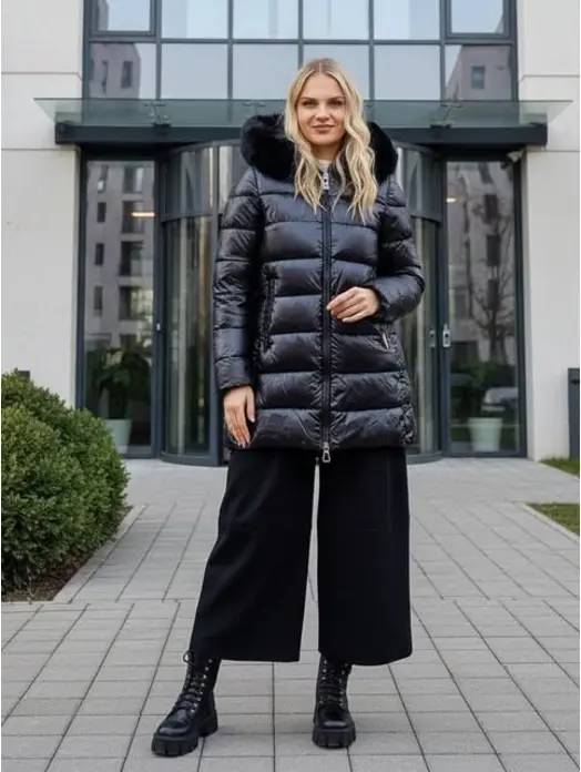 Zimska jakna Renee crna