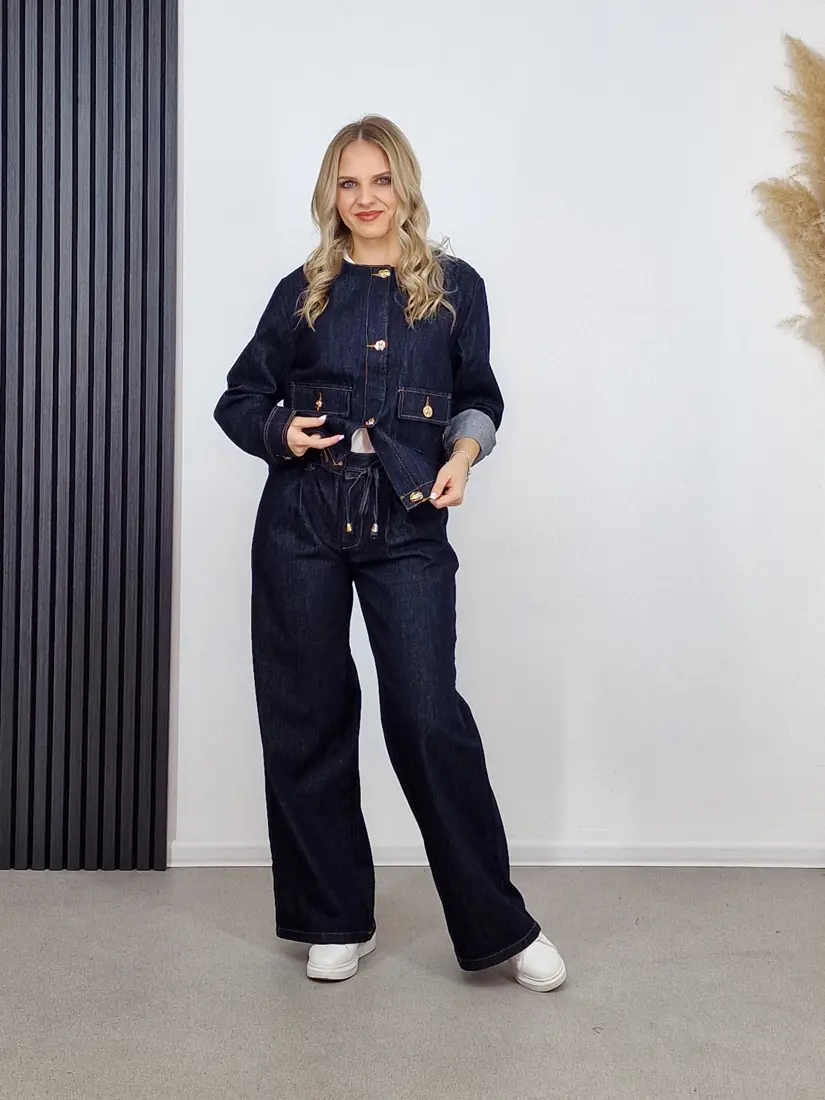 Komplet Star tamno plavi