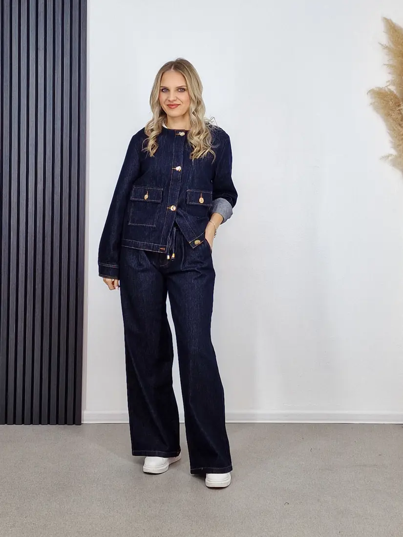 Komplet Star tamno plavi