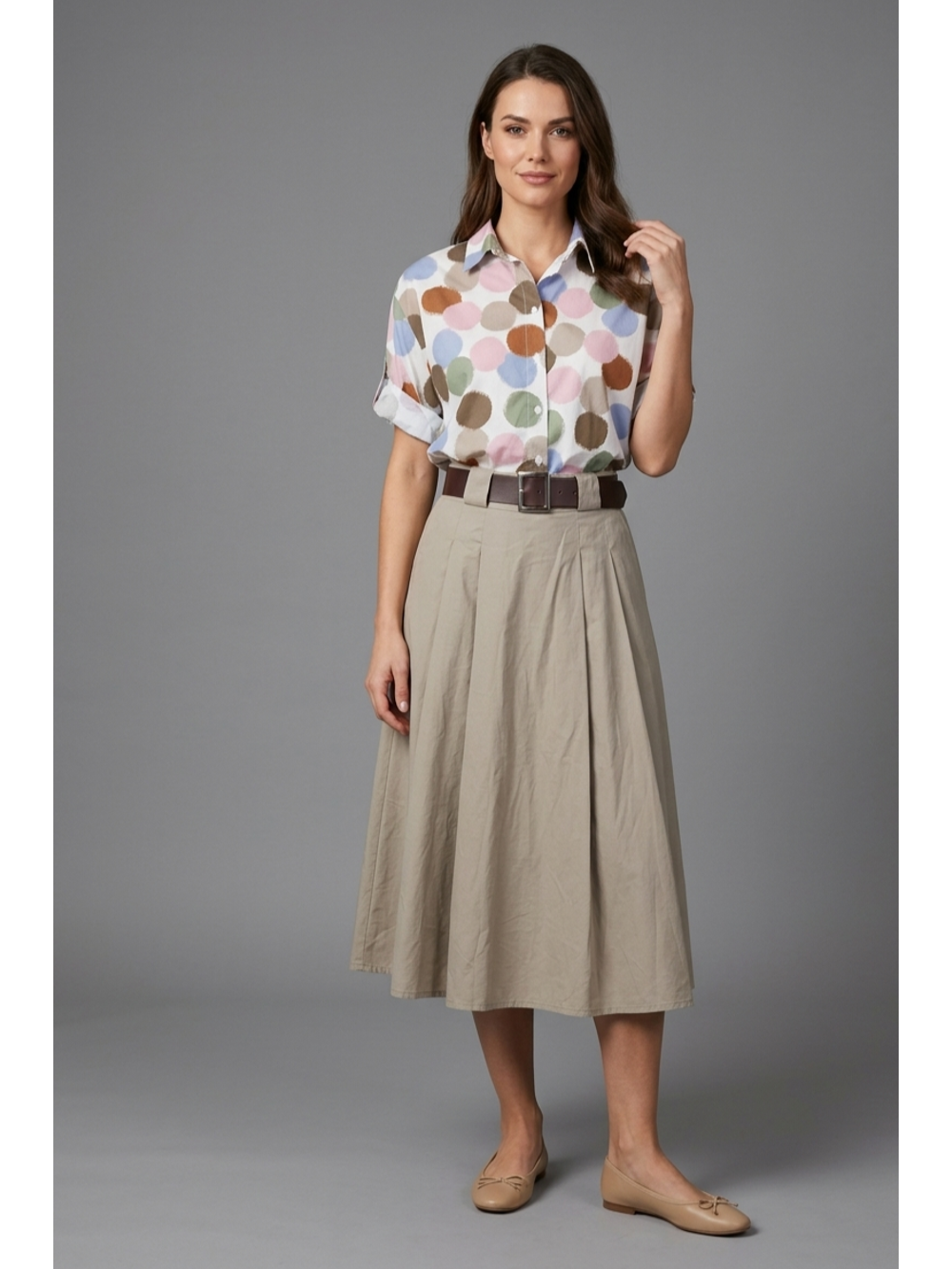 Suknja Lulu s remenom