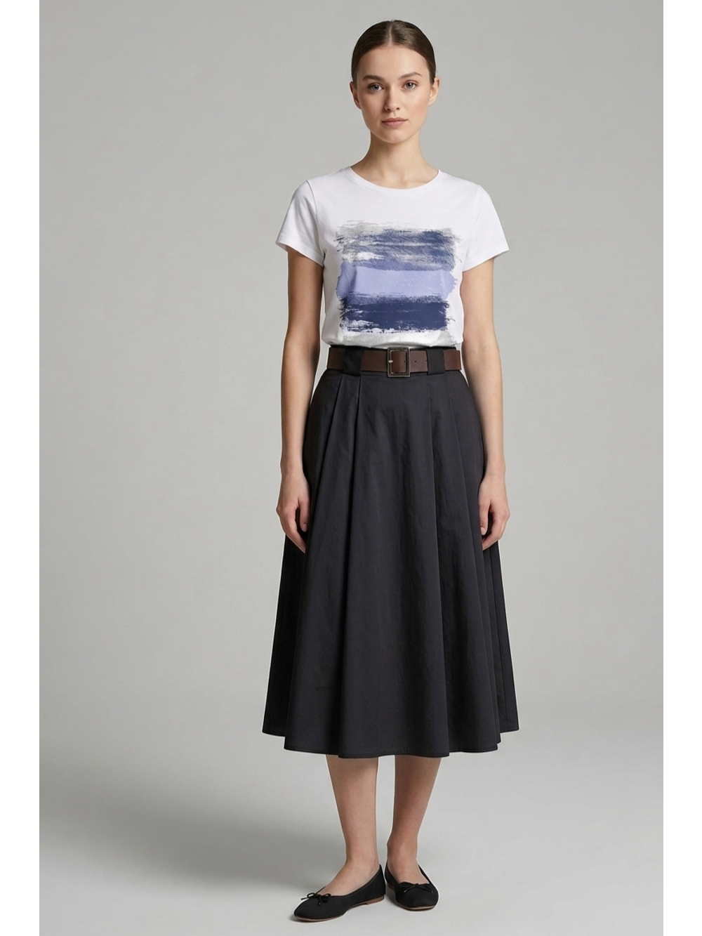 Suknja Lulu s remenom