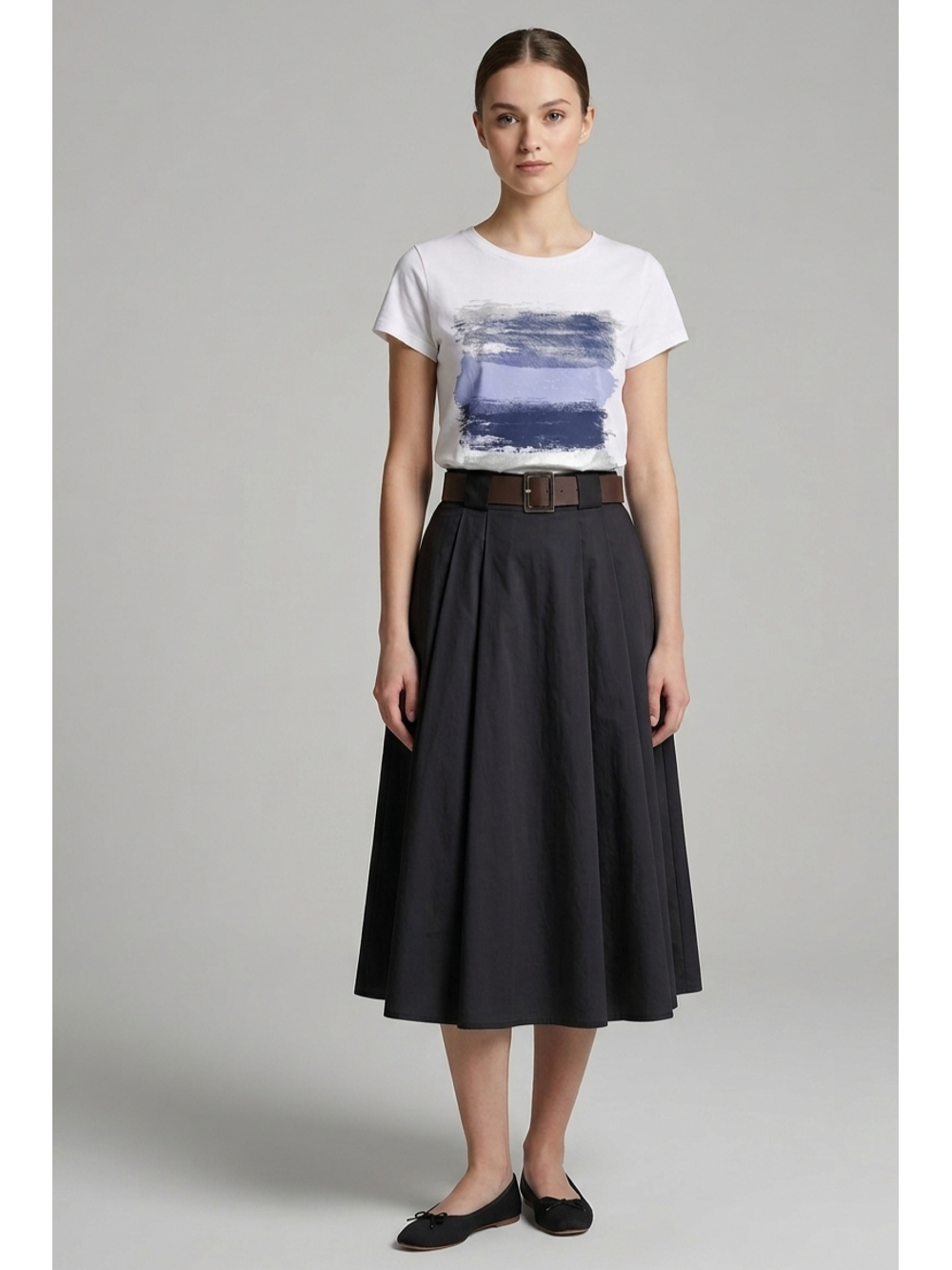 Suknja Lulu s remenom