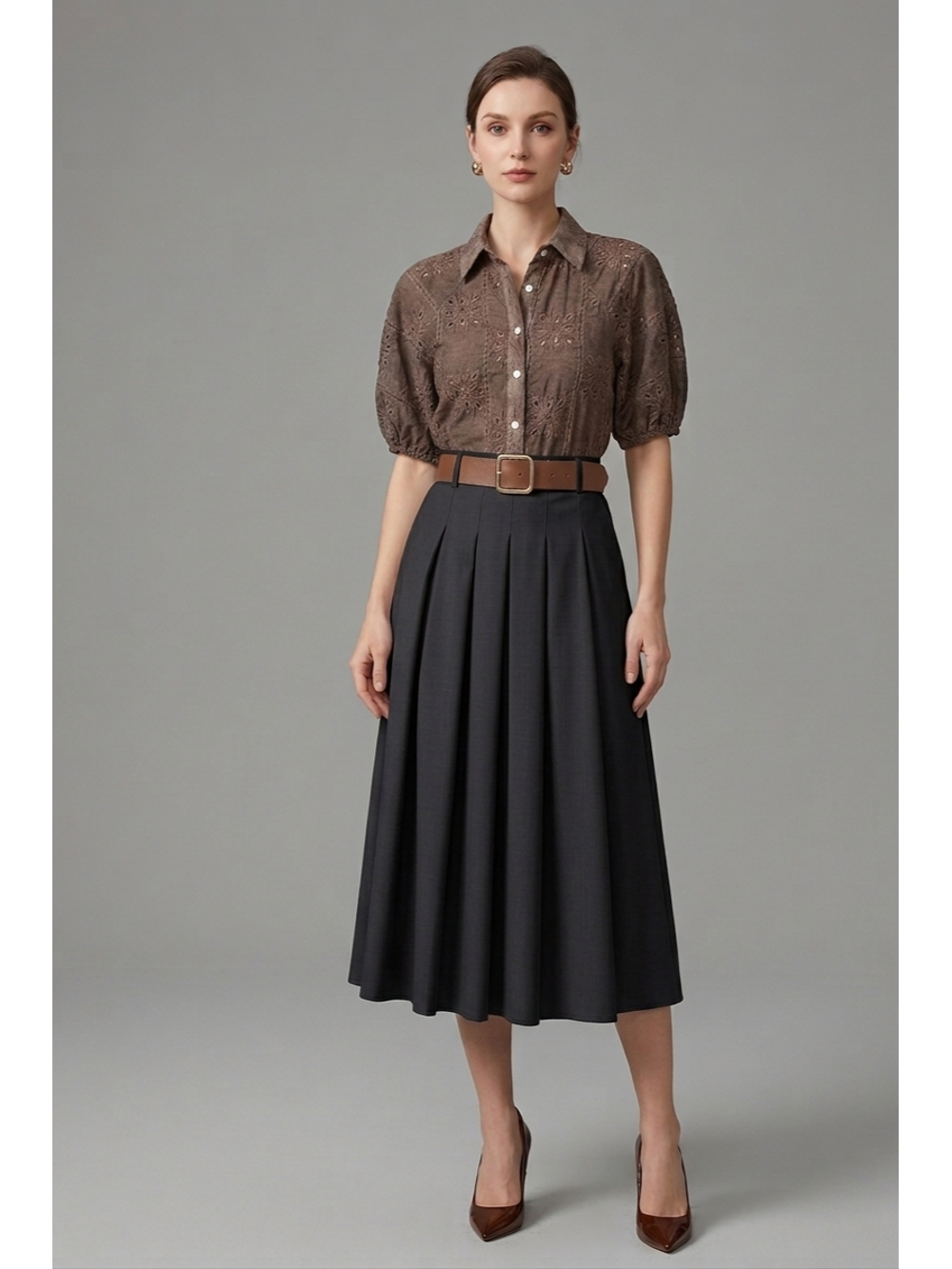 Suknja s remenom Fenny