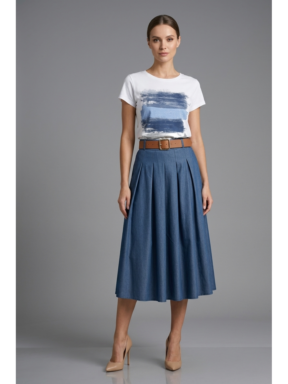 Suknja s remenom Fenny