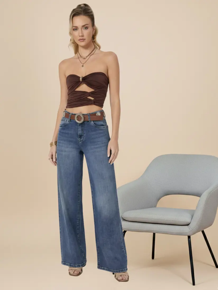 Traper hlače s remenom SJ1721-8