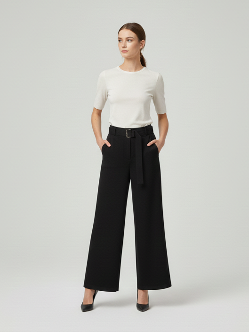 Traper hlače Sol crne