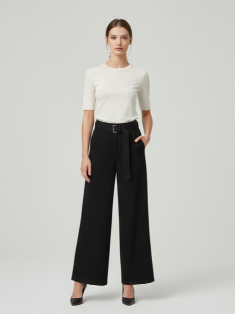 Traper hlače Sol crne